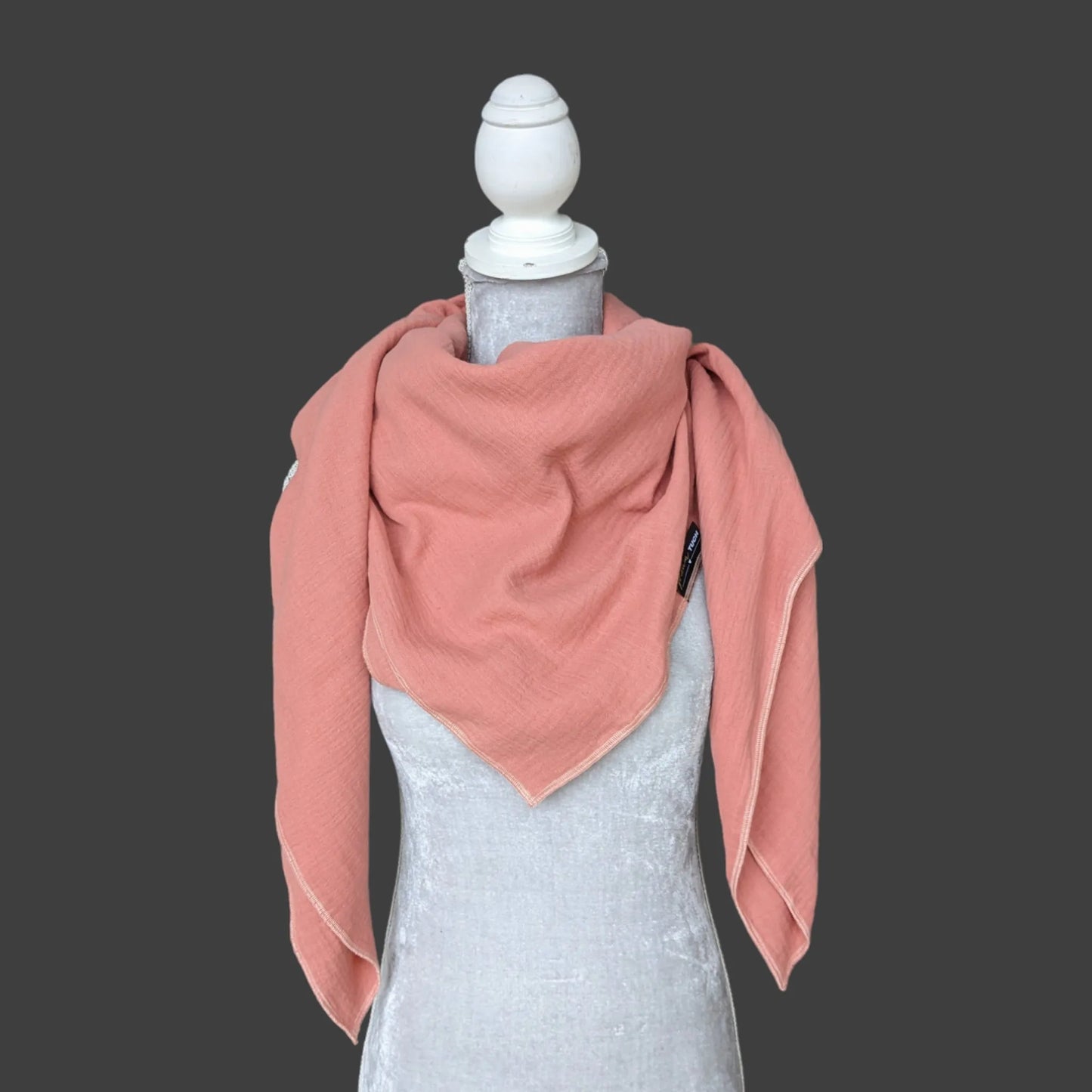 Musselin Halstuch - Coral